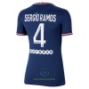 Maglia ufficiale Paris Saint Germain Sergio Ramos 4 Casa 2021-22 per Donna